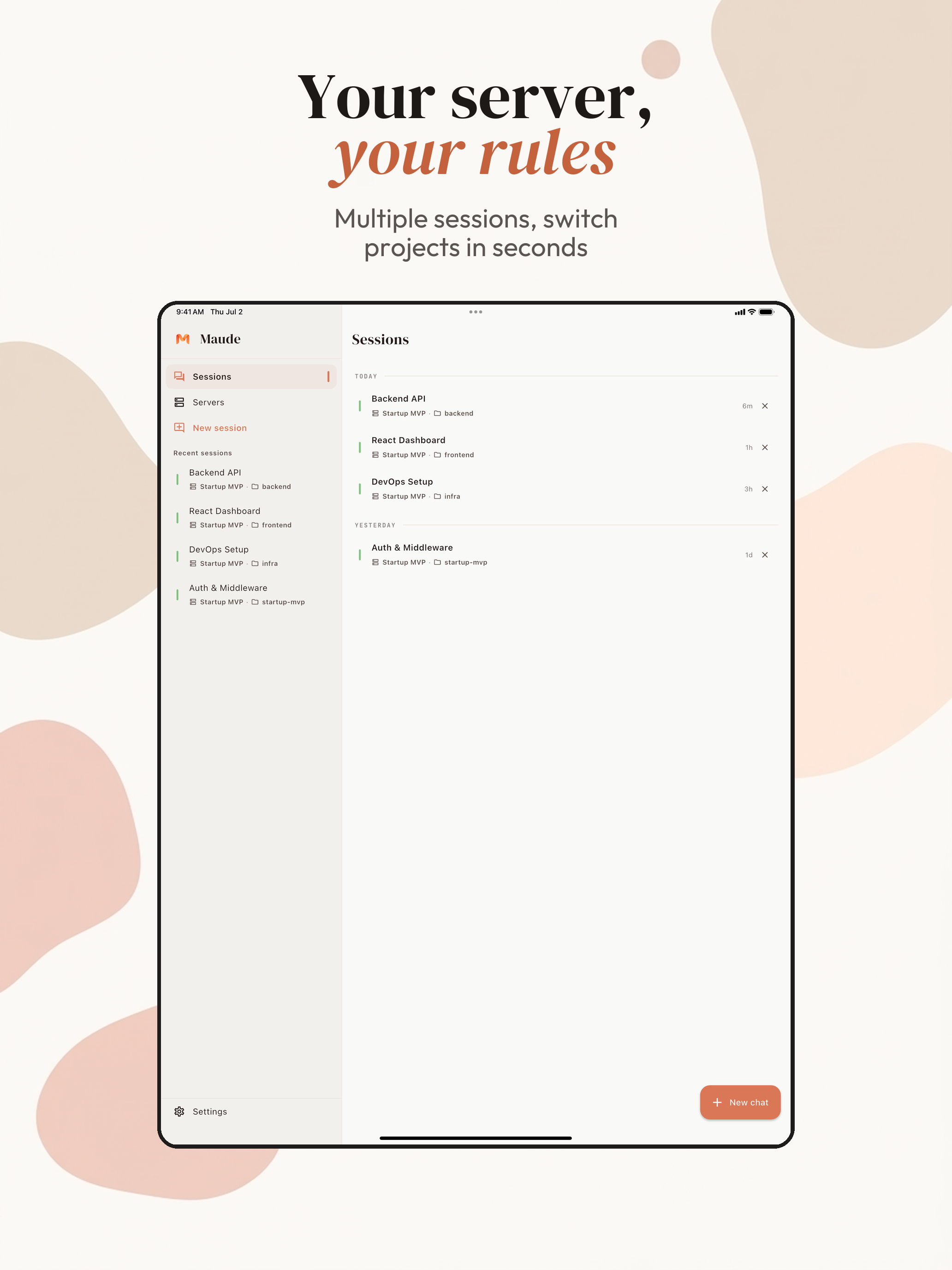 Maude - Mobile Claude Code screenshot 7