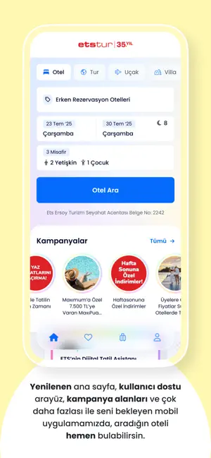 Etstur: Otel & Tur & Tatil iPhone screenshot 1