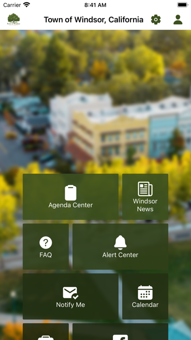Town of Windsor CA Screenshot