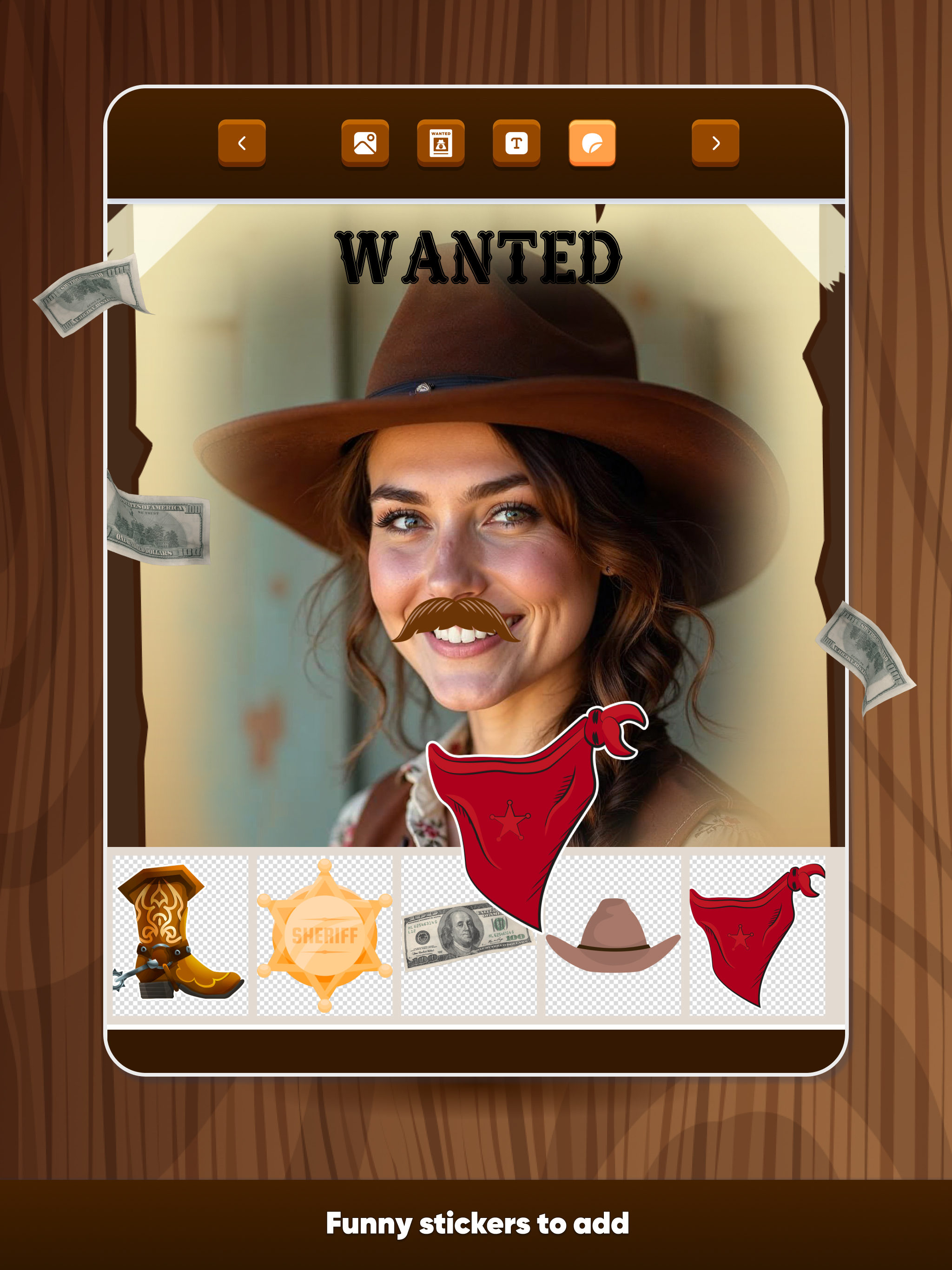Wanted Poster wild west