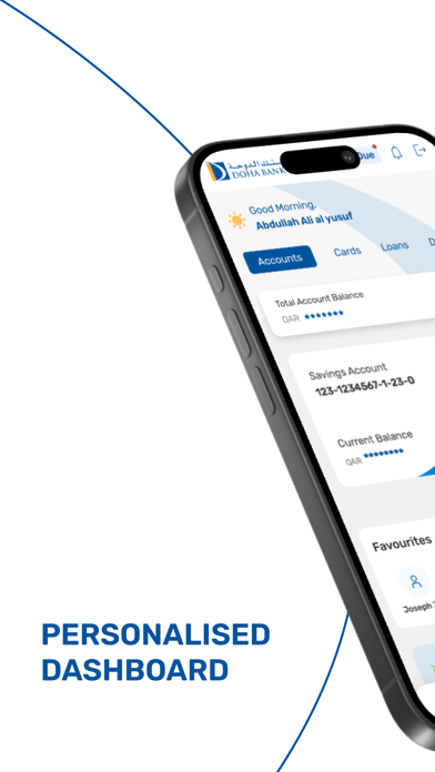 Screenshot #2 pour Doha Bank Mobile Banking