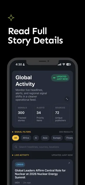 World Monitor: Live Insights screenshot 4