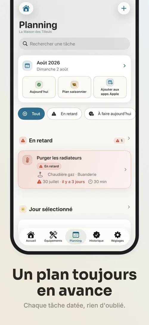 Dwellog sur iPhone : capture d’écran 3 sur 7