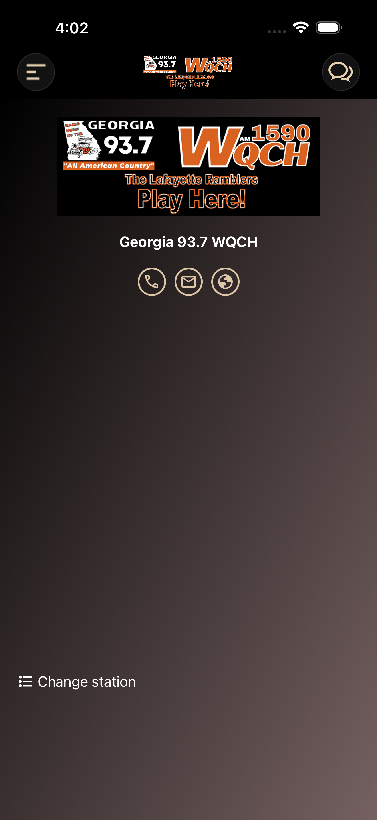 Georgia 93.7 WQCH screenshot 6
