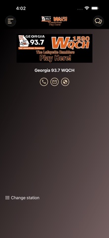 Georgia 93.7 WQCH screenshot