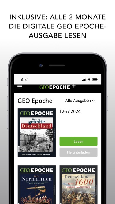 GEO EPOCHE-Magazin Screenshot