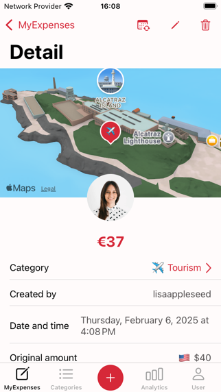 MyExpenses app