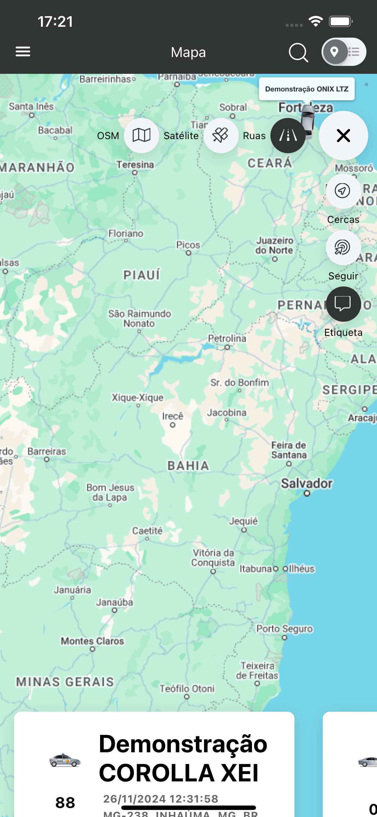 Falcon Rastreamento Veicular screenshot 4