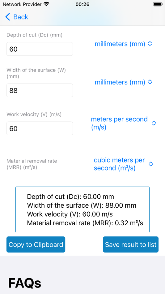 #7. Material Removal Rate (iOS) 게시자: Vladislav Zhirnov