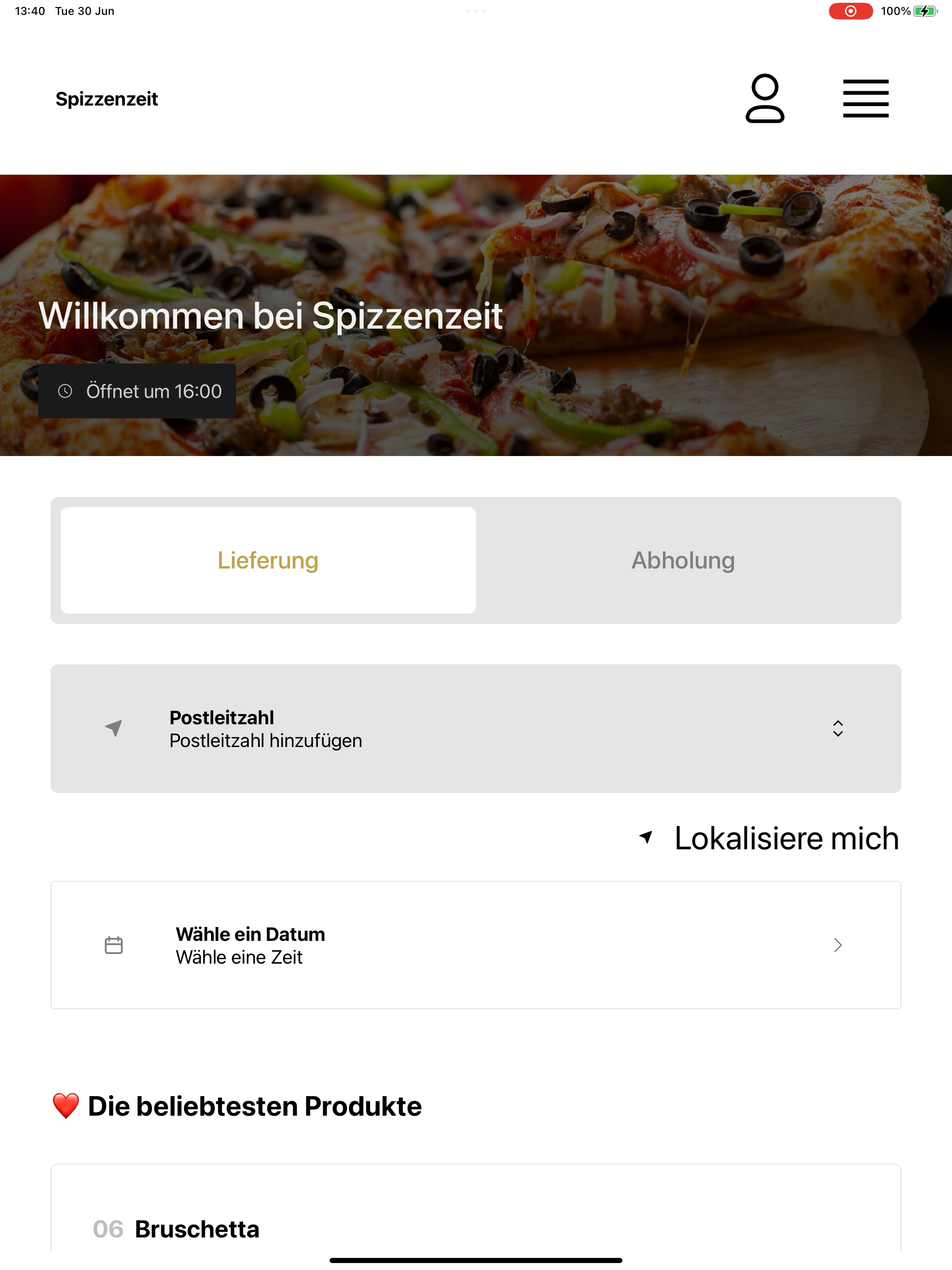 Spizzenzeit