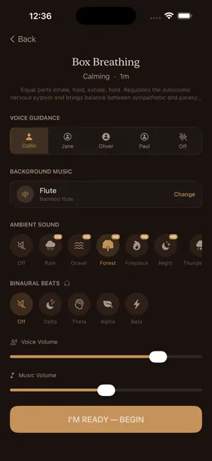 GroundApp - Breathwork screenshot 2