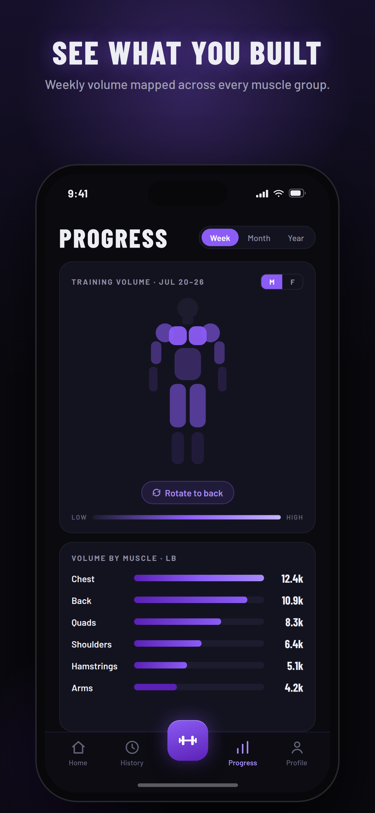 TITAN: Gym Workout Tracker screenshot 4