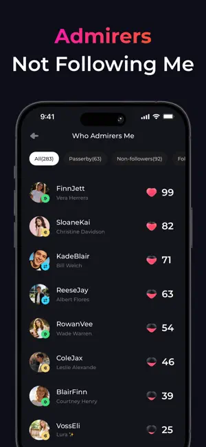 Reports+ for Followers Tracker iPhone screenshot 3