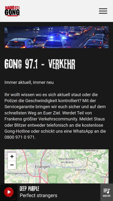 Gong 97.1 - Classic Rock Screenshot