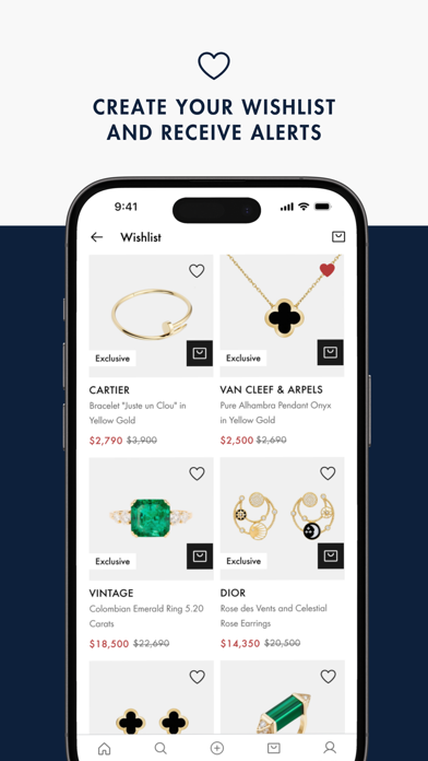 58 Facettes | Vintage jewelry iPhone screenshot 5 - Shopping app