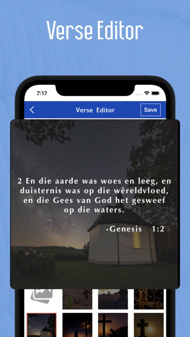 Afrikaans Bible. Screenshot