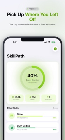 SkillPath - Skill Roadmap iPhone screenshot