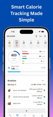 HealFit: Workout & Calories Screenshot 3 of 5