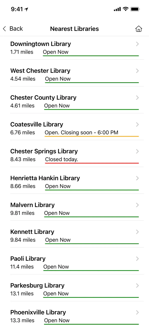 Screenshot #3 pour Chester County Library System