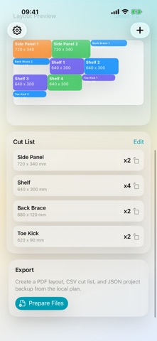 CutPlan Studio screenshot