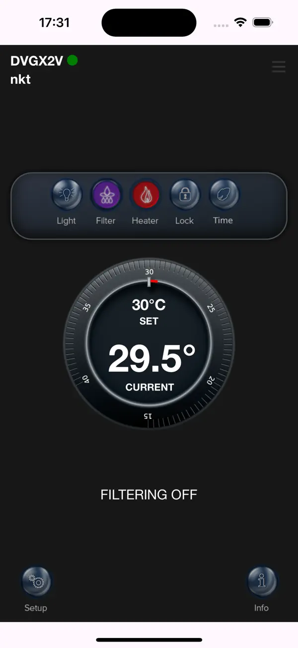 Screenshot #2 pour Spa control