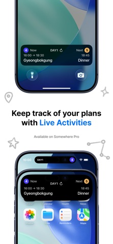 Somewhere: AI Trip Planner App screenshot