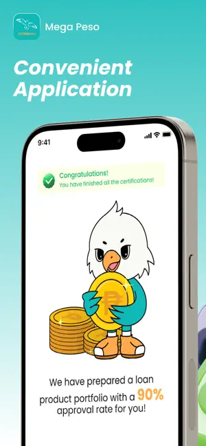 Mega Peso-PesoCash&Lending App iPhone screenshot 5