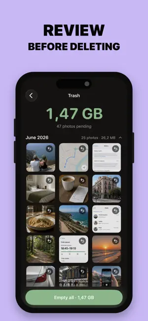 Camera Roll Cleaner: Swoof screenshot 3