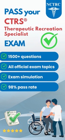 NCTRC CTRS Exam Prep 2026 iPhone screenshot
