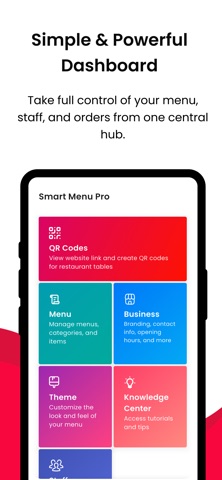 Smart Menu Pro : QR Menu Maker screenshot