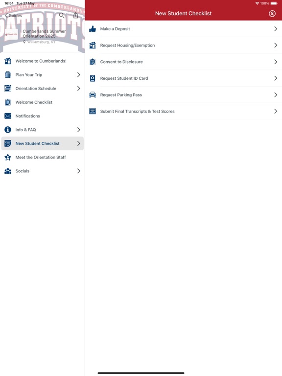 Cumberlands Events iPad screenshot 2 - Business app