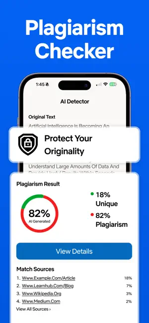 Plagiarism Checker & Detector! screenshot 1