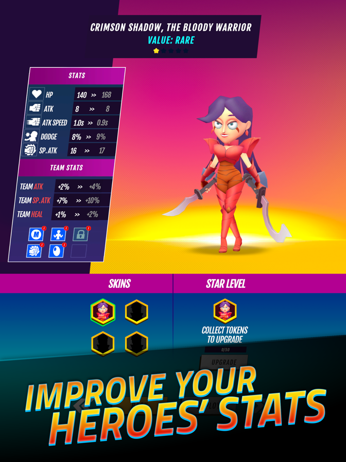 Superhero Idle Strike League