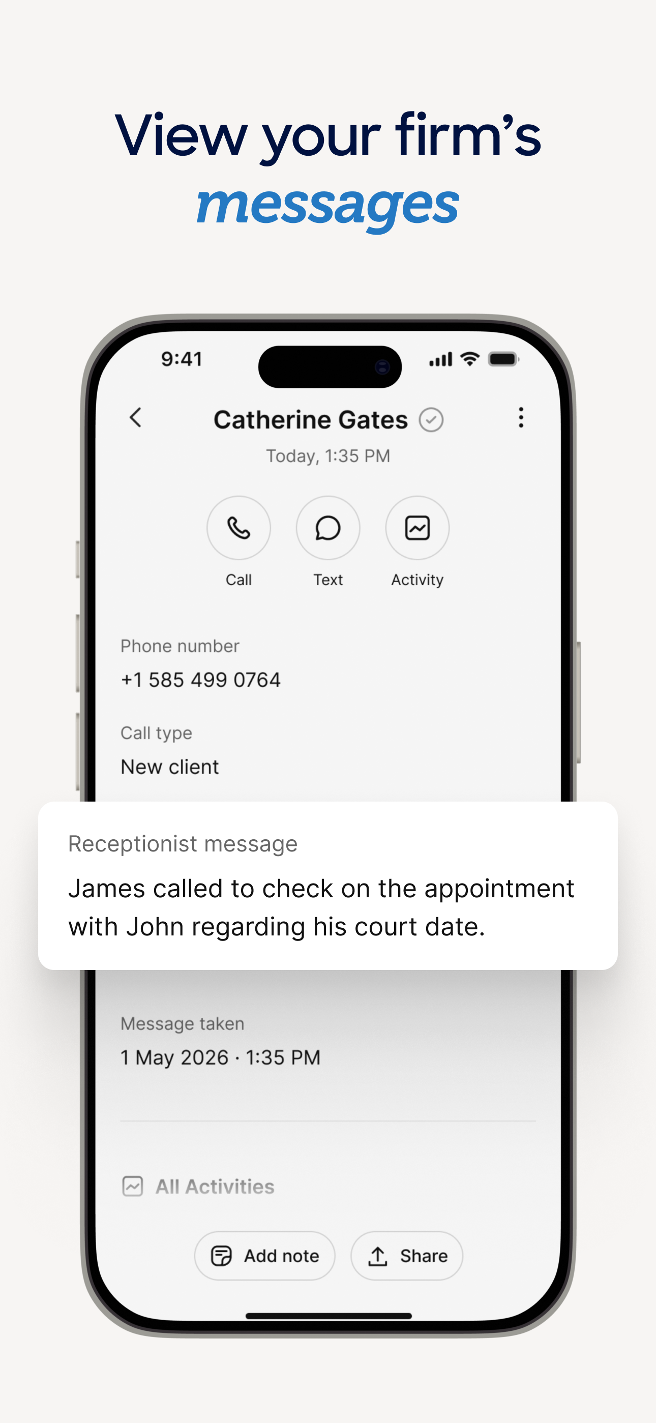 LEX Reception screenshot 3