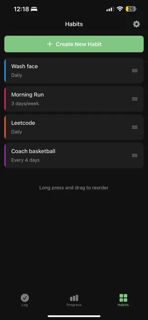 Open-Habit screenshot 3