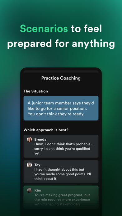 Bunch - Daily Leadership Coach Screenshot