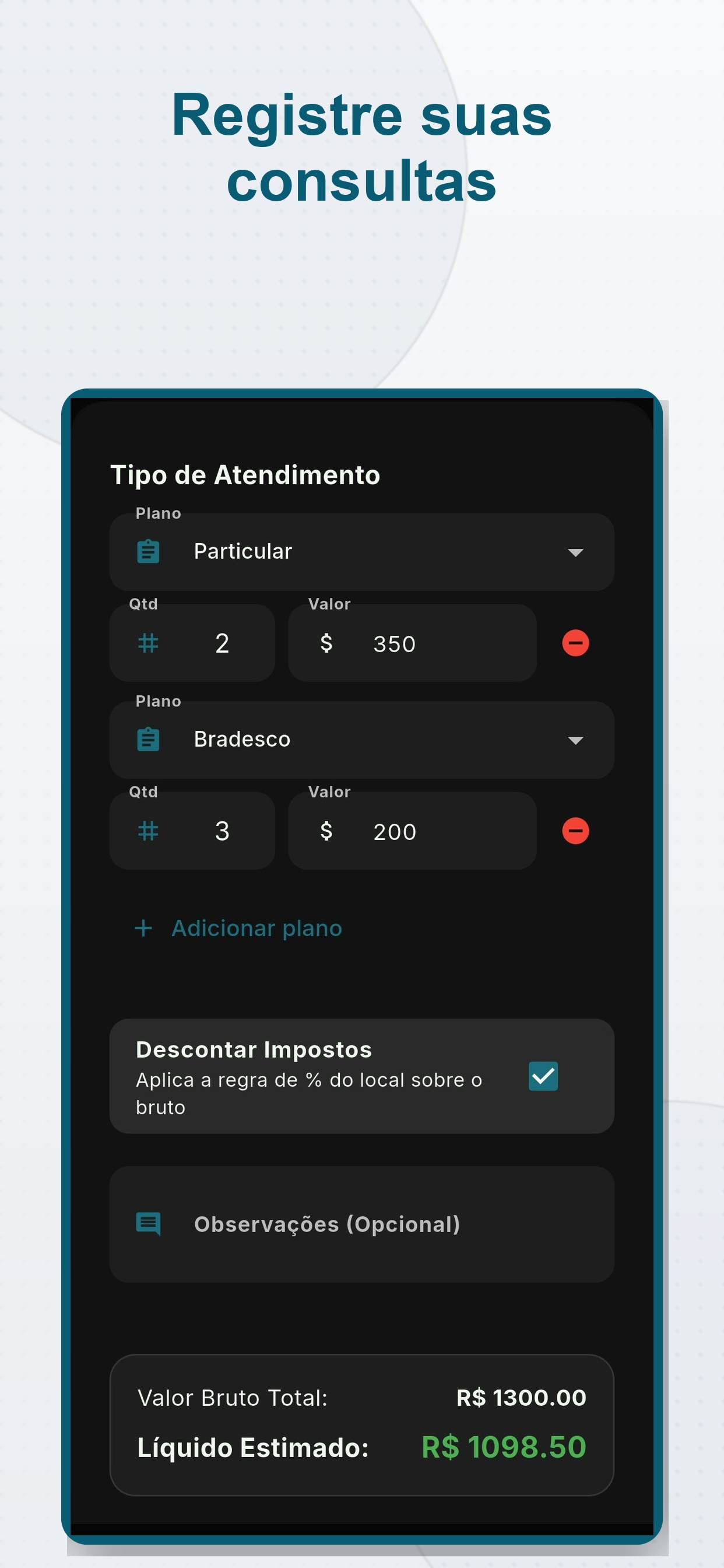 MedProd: Finanças Médicas screenshot 7