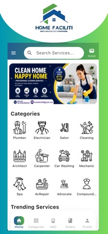 Home Faciliti Services Screenshot 1 of 7
