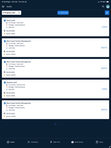 SiteWare iPad screenshot