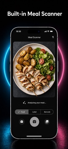 Eat & Lift: Calorie Counter iPhone screenshot