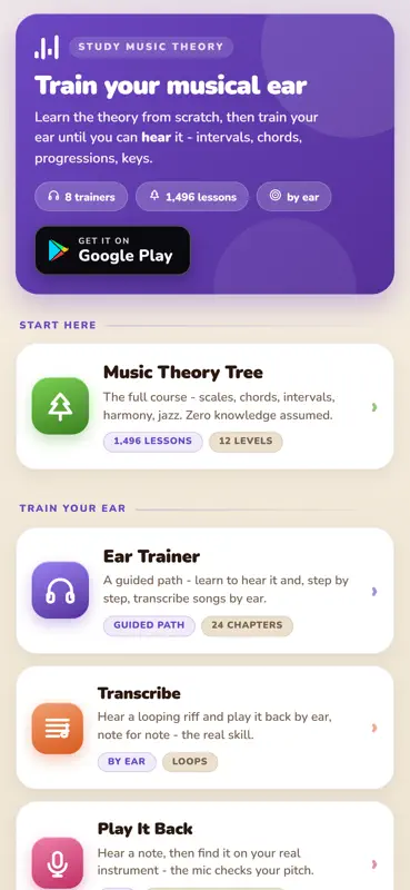 Music Theory & Ear Training screenshot 9 of 10