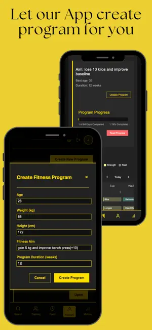 Fitness AI - Program Generator screenshot 4