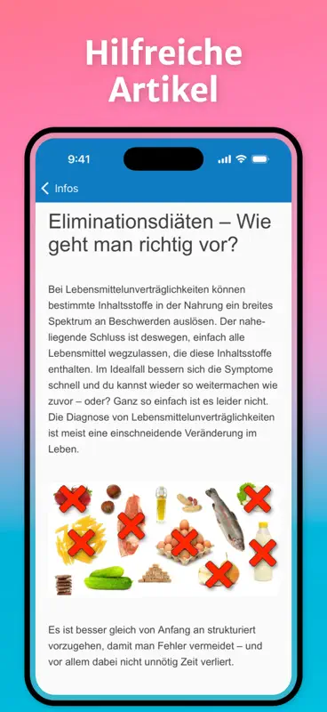 Food Intolerances screenshot 7 of 8