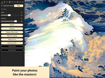 AI Impressionist Painter iPad screenshot