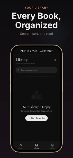 PDF to ePUB - Converter screenshot 4
