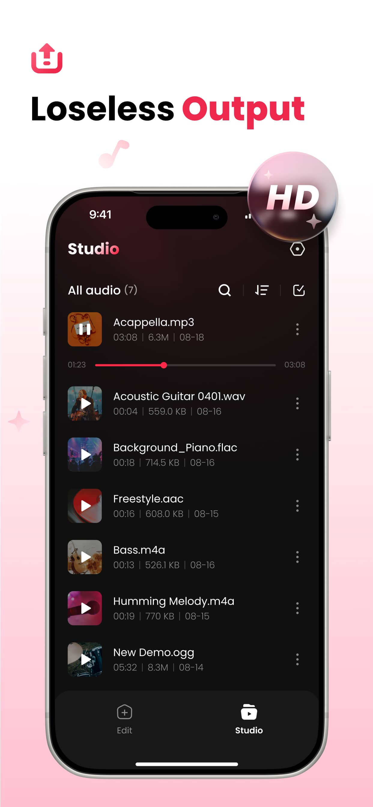 Audio Editor - Audixy screenshot 4