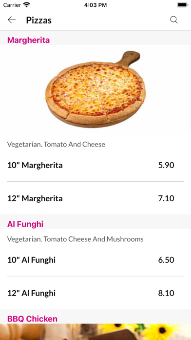 Mamas Pizzeria Screenshot