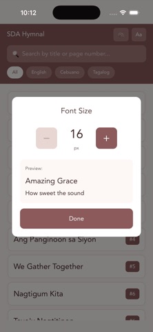 SDA Hymnal: PH Edition Screenshot 7 of 7