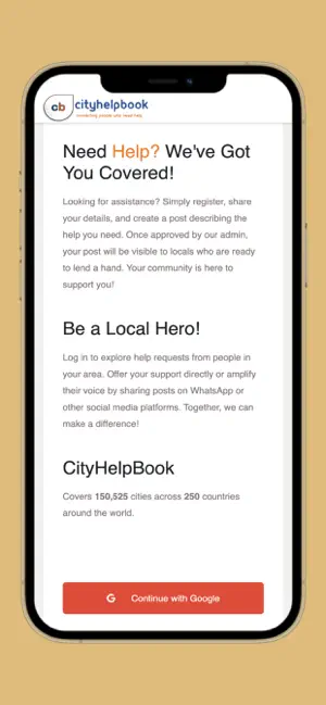 cityhelpbook screenshot 1