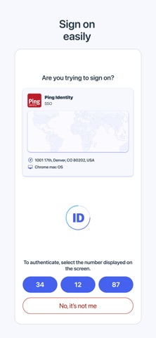 PingID iPhone screenshot 4